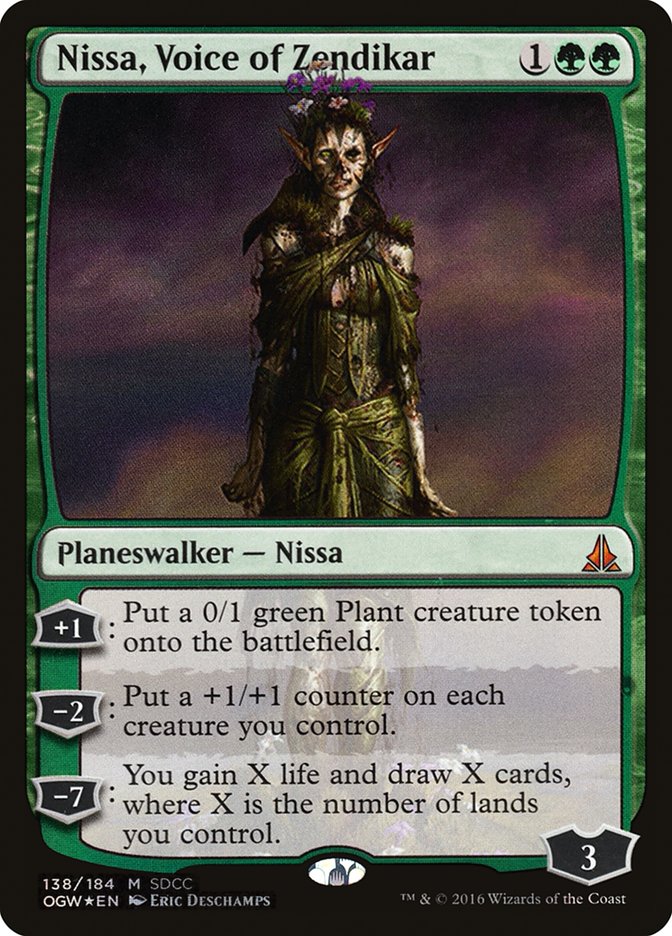 Nissa, Voice of Zendikar [San Diego Comic-Con 2016] | Good Games Cannington