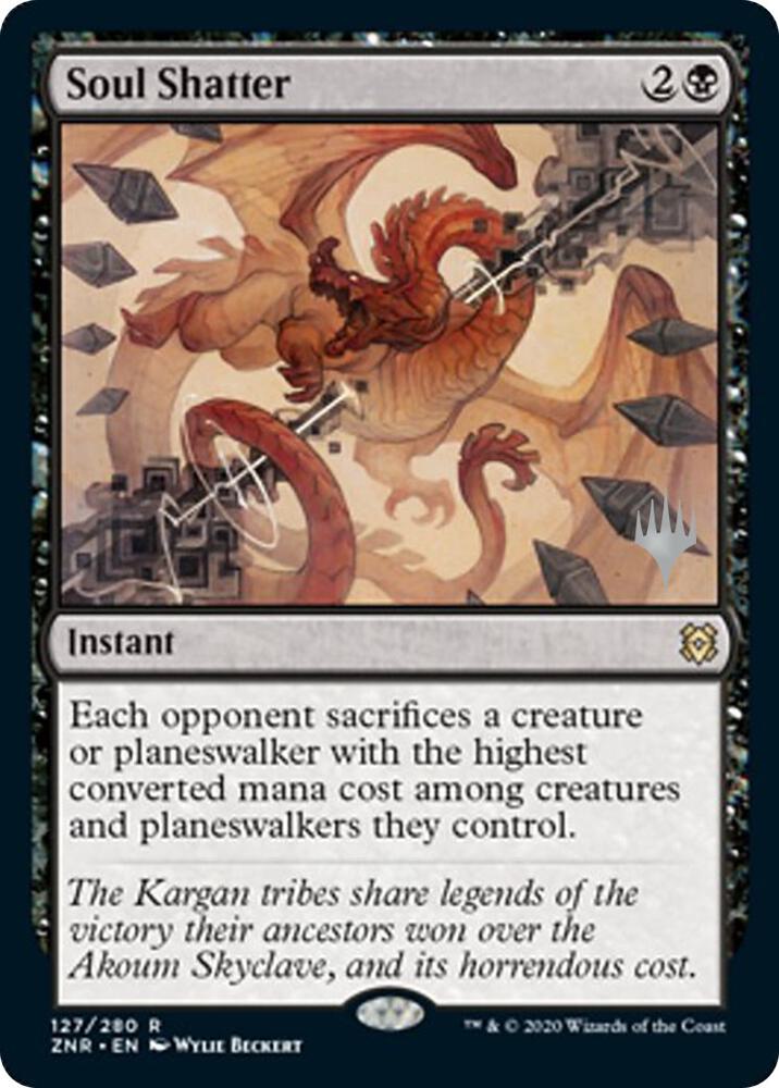 Soul Shatter 127p/169 (Promo Pack: Zendikar Rising)  | Good Games Cannington