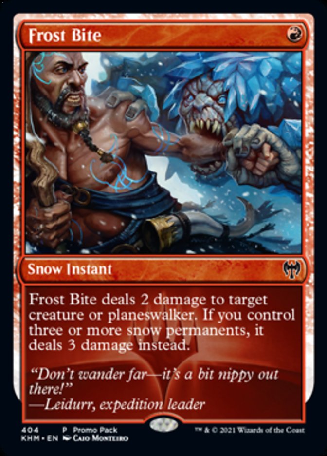 Frost Bite (Promo Pack) [Kaldheim Promos] | Good Games Cannington