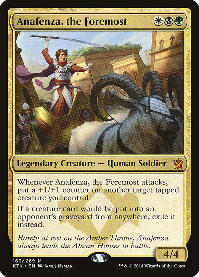 Anafenza, the Foremost 163/269 (Khans of Tarkir)  | Good Games Cannington