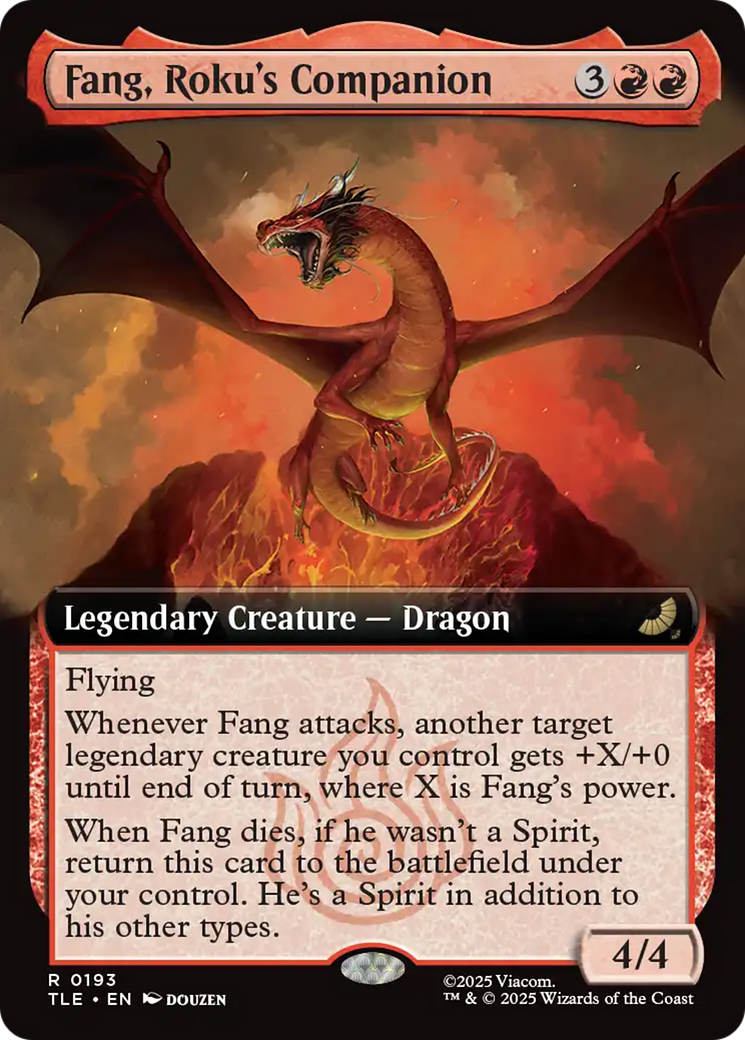 Fang, Roku's Companion (Extended Art) [Avatar: The Last Airbender: Eternal-Legal] | Good Games Cannington