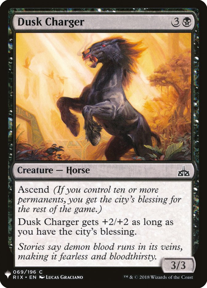 Dusk Charger [Mystery Booster] | Good Games Cannington