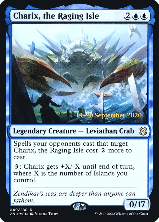 Charix, the Raging Isle [Zendikar Rising Prerelease Promos] | Good Games Cannington