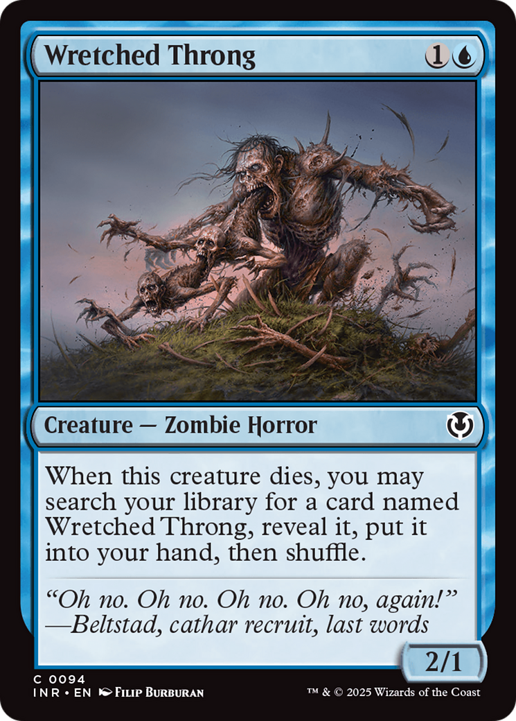 Wretched Throng [Innistrad Remastered] | Good Games Cannington