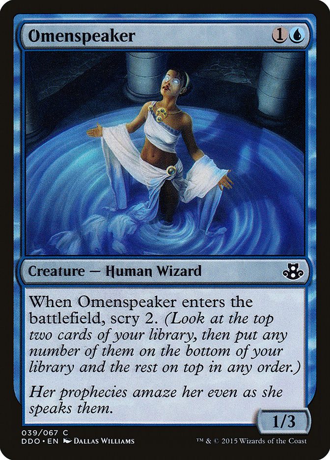 Omenspeaker [Duel Decks: Elspeth vs. Kiora] | Good Games Cannington