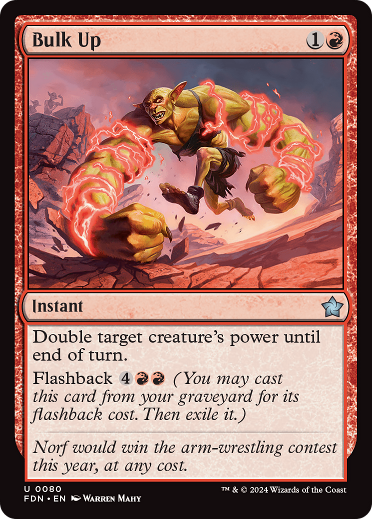 Bulk Up [Foundations] | Good Games Cannington