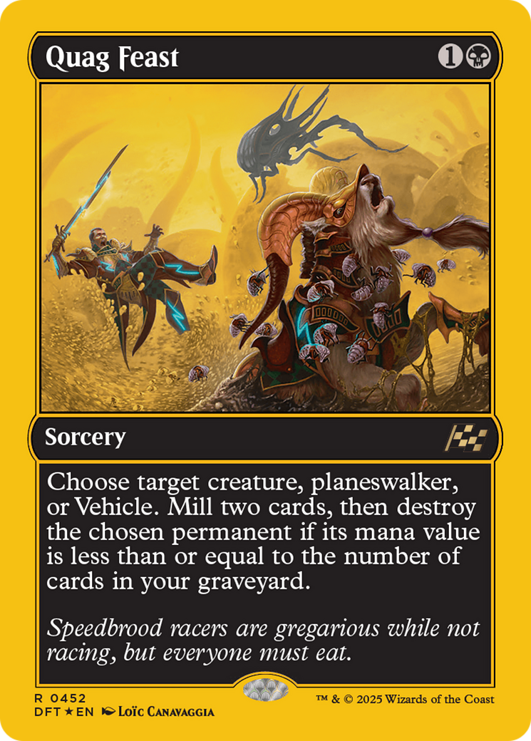 Quag Feast (First-Place Foil) [Aetherdrift] | Good Games Cannington