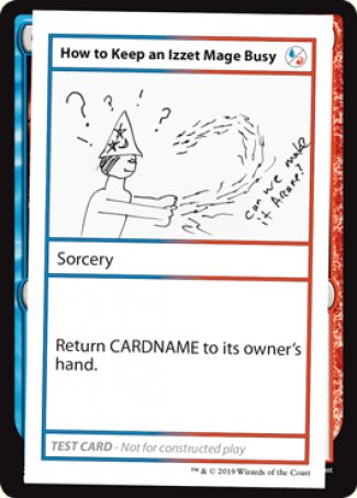How to Keep an Izzet Mage Busy (2021 Edition) [Mystery Booster Playtest Cards] | Good Games Cannington