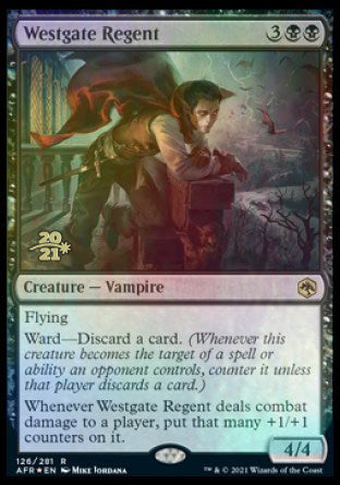 Westgate Regent [Dungeons & Dragons: Adventures in the Forgotten Realms Prerelease Promos] | Good Games Cannington
