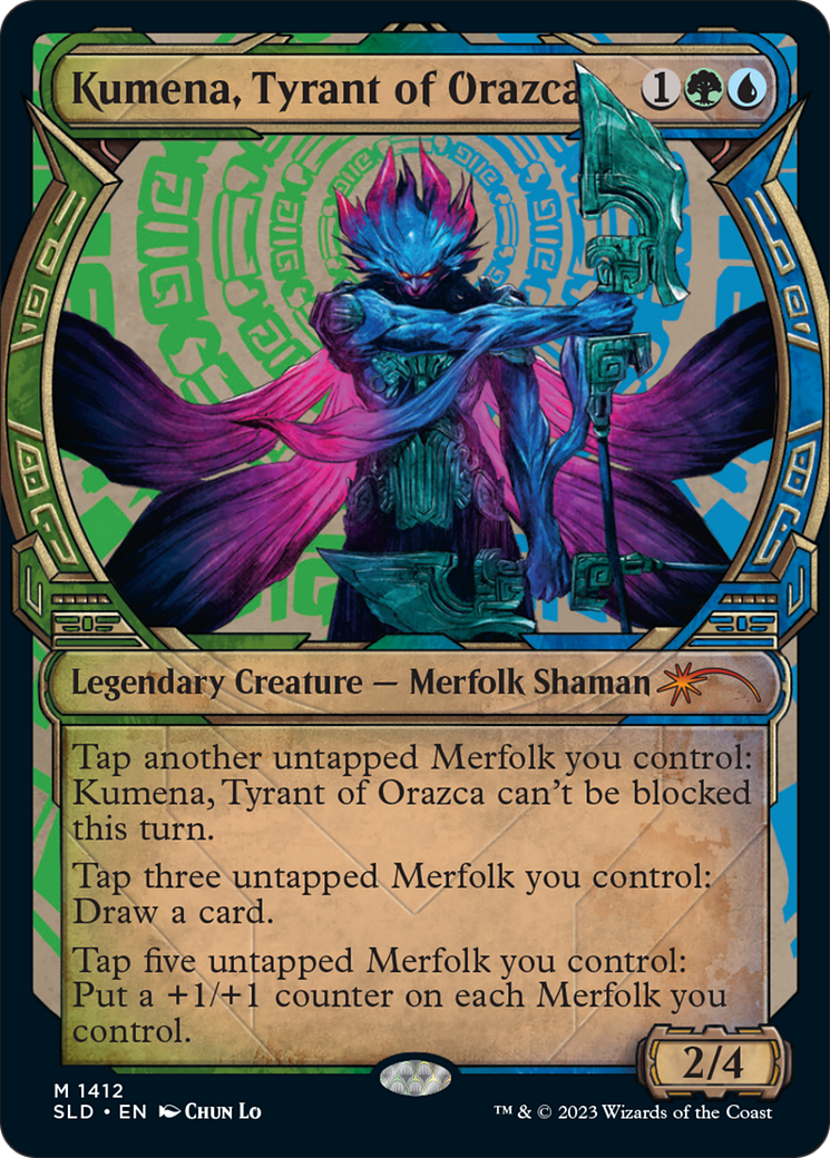Kumena, Tyrant of Orazca (Rainbow Foil) [Secret Lair Drop Series] | Good Games Cannington