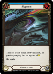 Sloggism (Blue) [U-WTR223] (Welcome to Rathe Unlimited)  Unlimited Rainbow Foil | Good Games Cannington