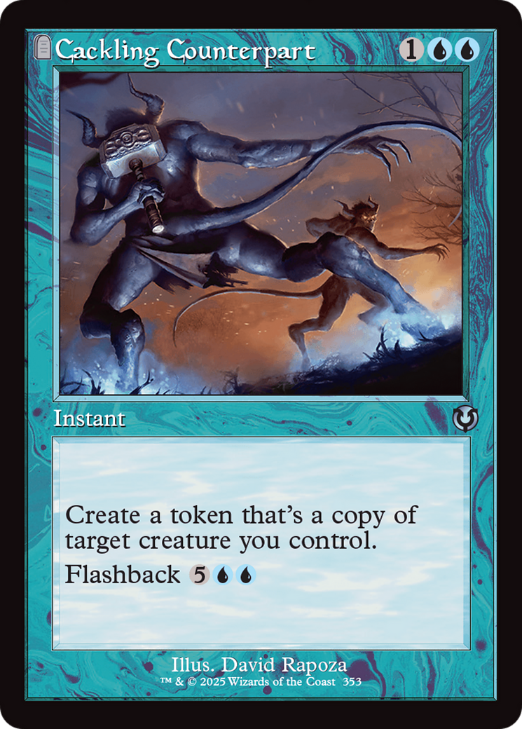 Cackling Counterpart (Retro Frame) [Innistrad Remastered] | Good Games Cannington