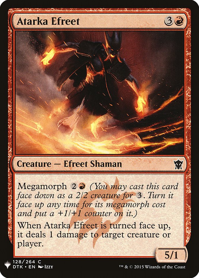 Atarka Efreet [Mystery Booster] | Good Games Cannington