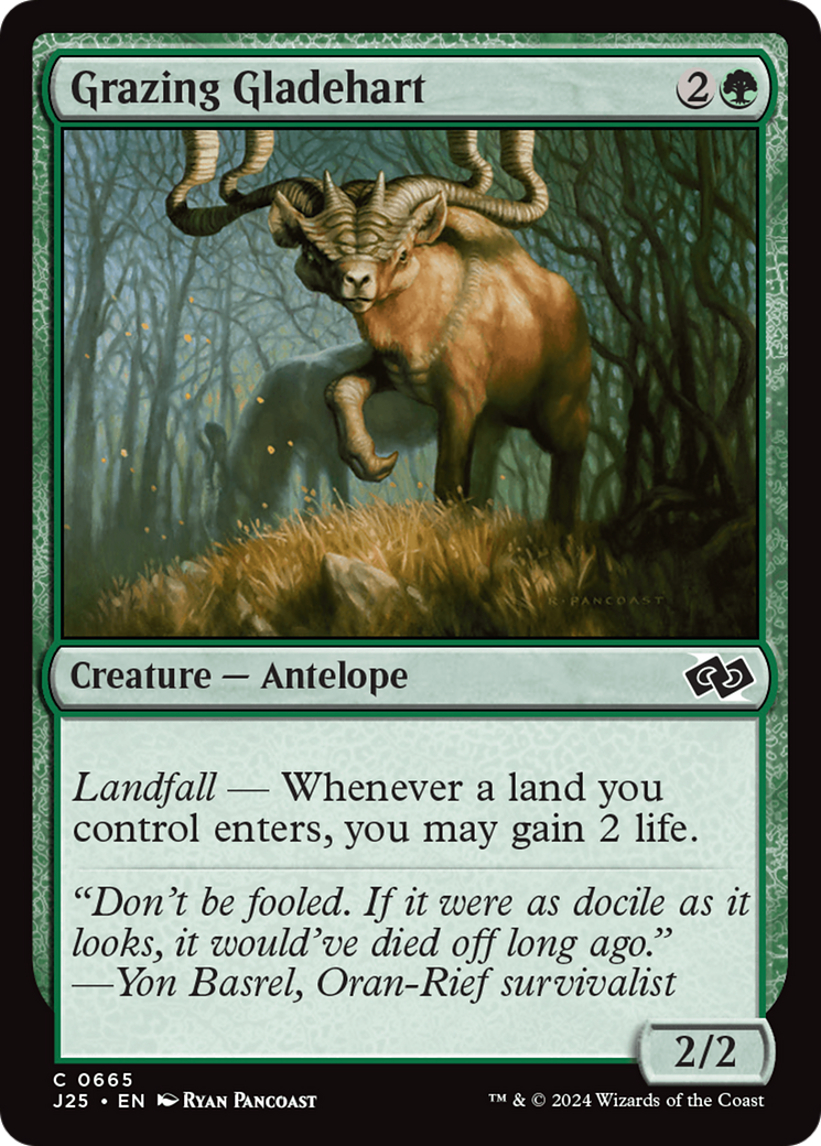 Grazing Gladehart [Foundations Jumpstart] | Good Games Cannington