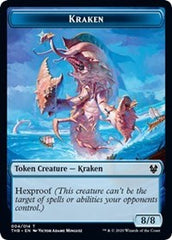 Kraken // Satyr Double-Sided Token [Theros Beyond Death Tokens] | Good Games Cannington