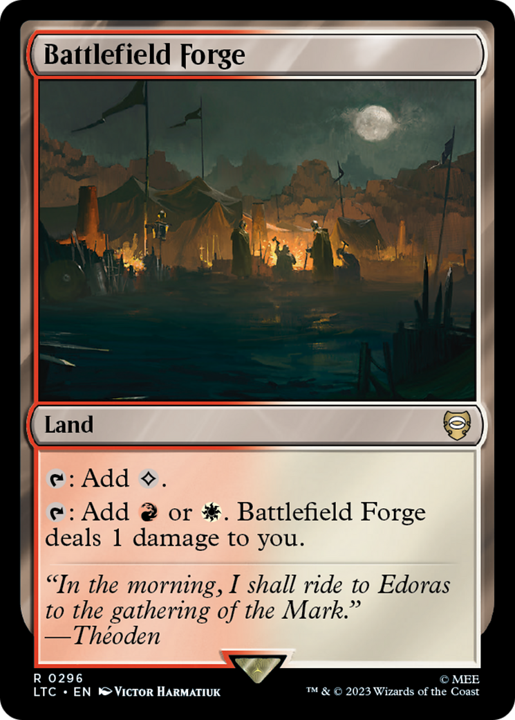 Battlefield Forge [The Lord of the Rings: Tales of Middle-Earth Commander] | Good Games Cannington