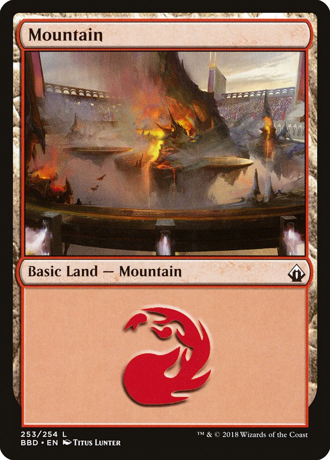 Mountain (253) [Battlebond] | Good Games Cannington