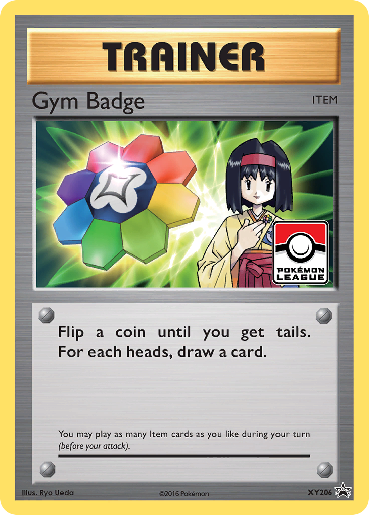 Gym Badge (XY206) (Erika) [XY: Black Star Promos] | Good Games Cannington