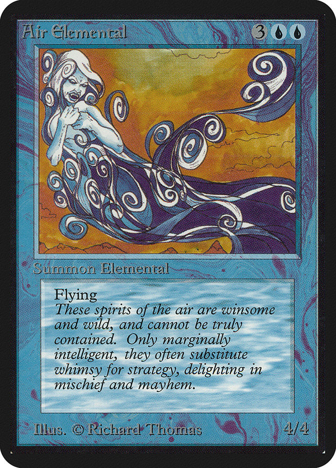 Air Elemental [Alpha Edition] | Good Games Cannington