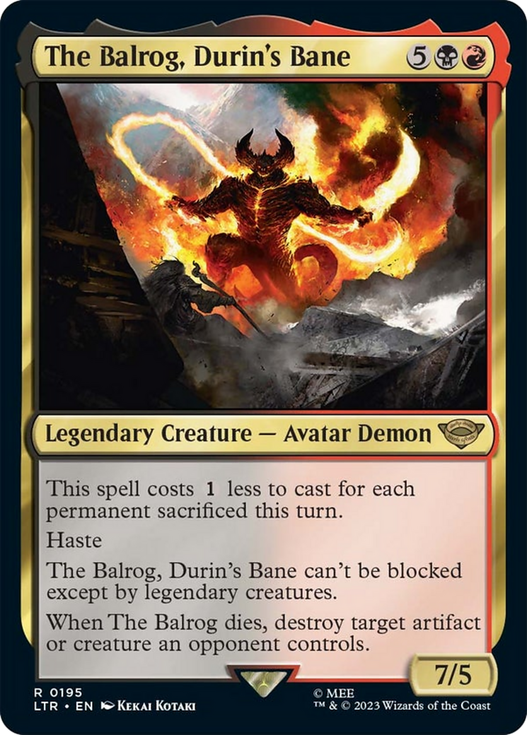 The Balrog, Durin's Bane [The Lord of the Rings: Tales of Middle-Earth] | Good Games Cannington