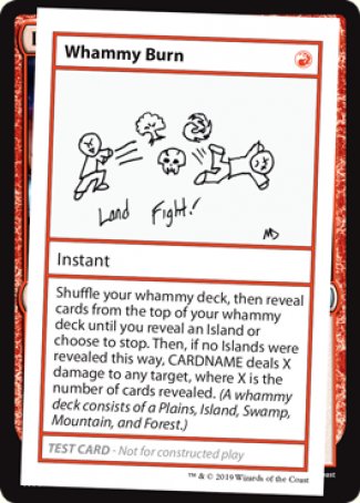 Whammy Burn (2021 Edition) [Mystery Booster Playtest Cards] | Good Games Cannington