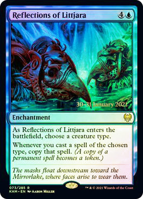Reflections of Littjara [Kaldheim Prerelease Promos] | Good Games Cannington