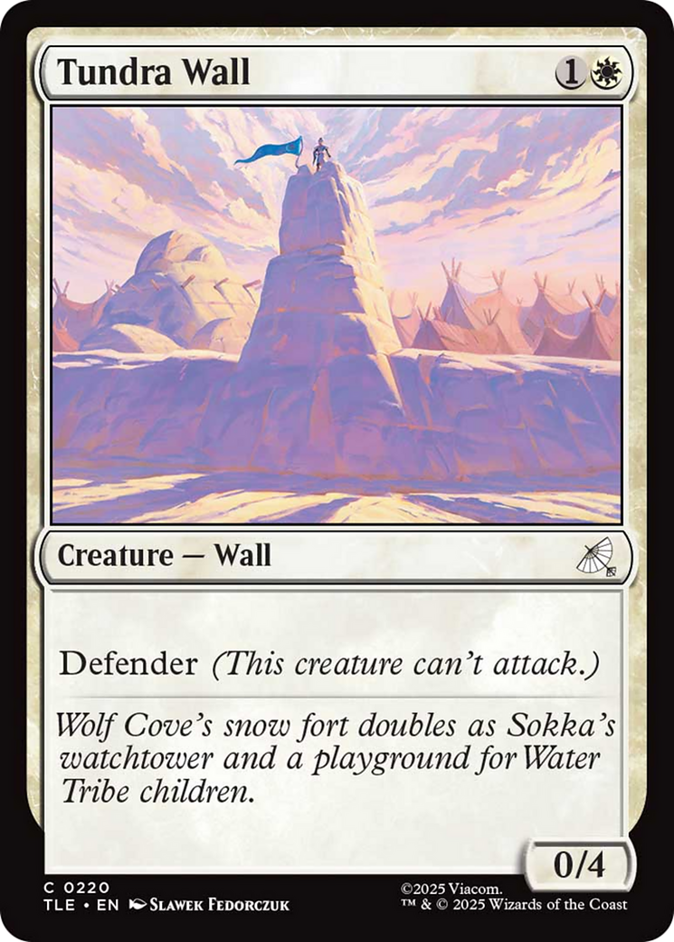 Tundra Wall [Avatar: The Last Airbender: Eternal-Legal] | Good Games Cannington