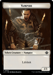 Vampire // Bat Double-Sided Token [The Lost Caverns of Ixalan Tokens] | Good Games Cannington