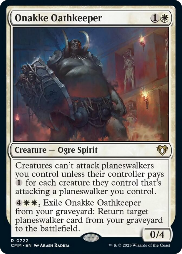 Onakke Oathkeeper [Commander Masters] | Good Games Cannington
