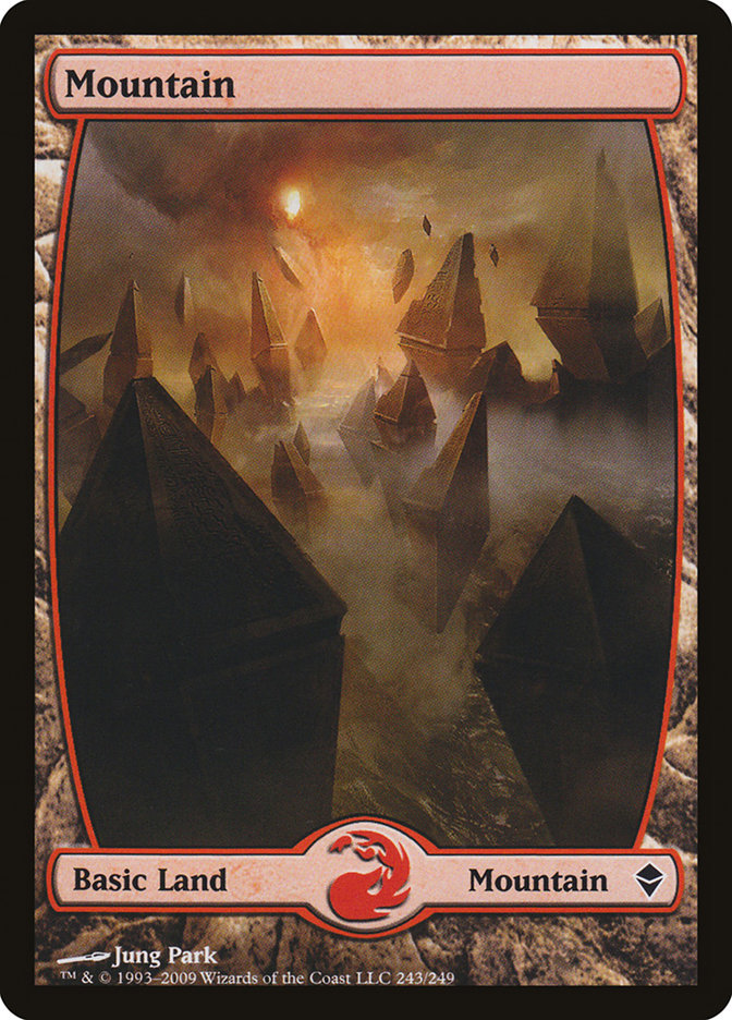Mountain (243) [Zendikar] | Good Games Cannington