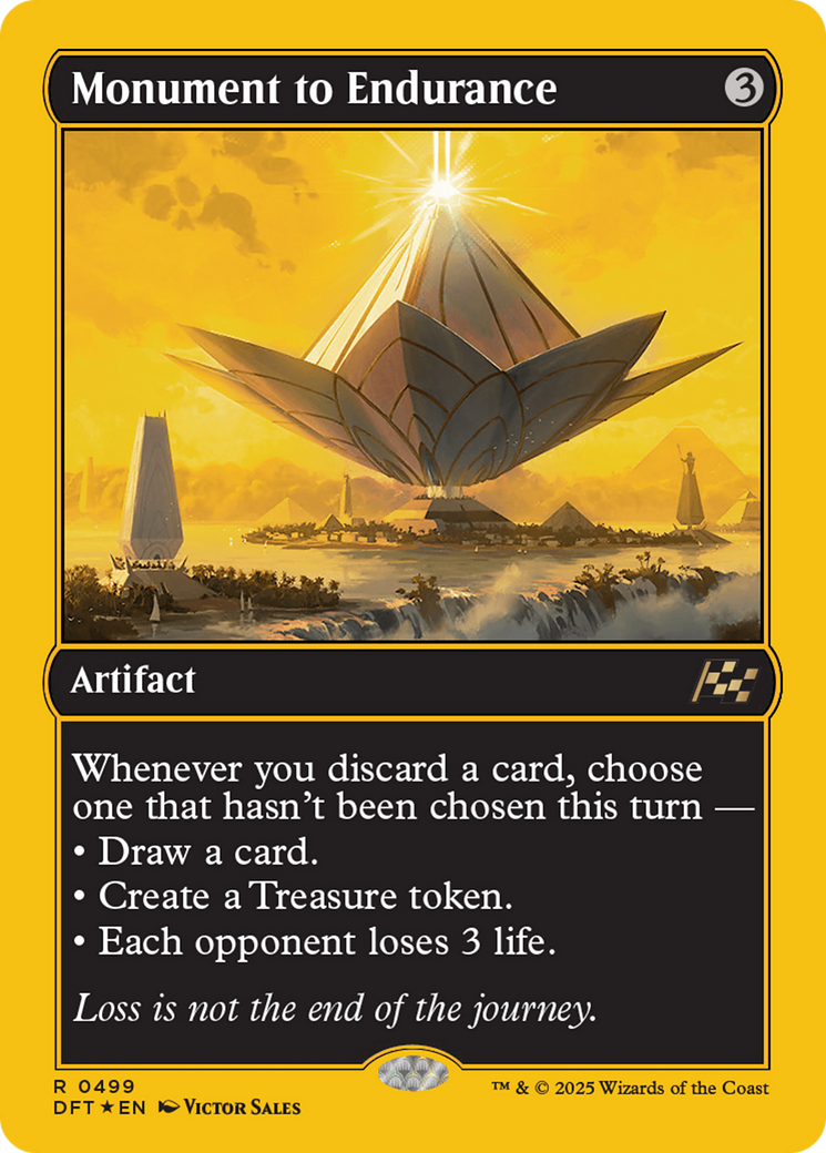 Monument to Endurance (First-Place Foil) [Aetherdrift] | Good Games Cannington