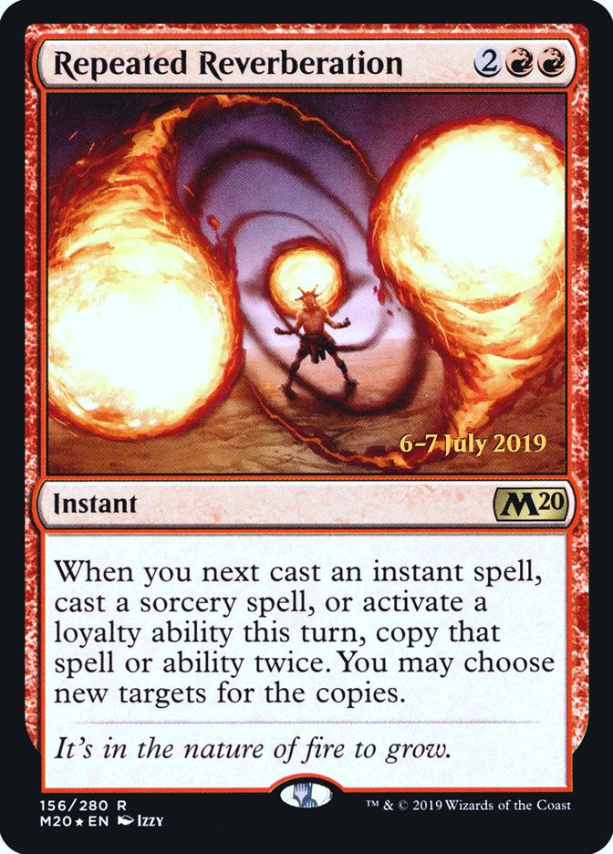Repeated Reverberation [Core Set 2020 Prerelease Promos] | Good Games Cannington