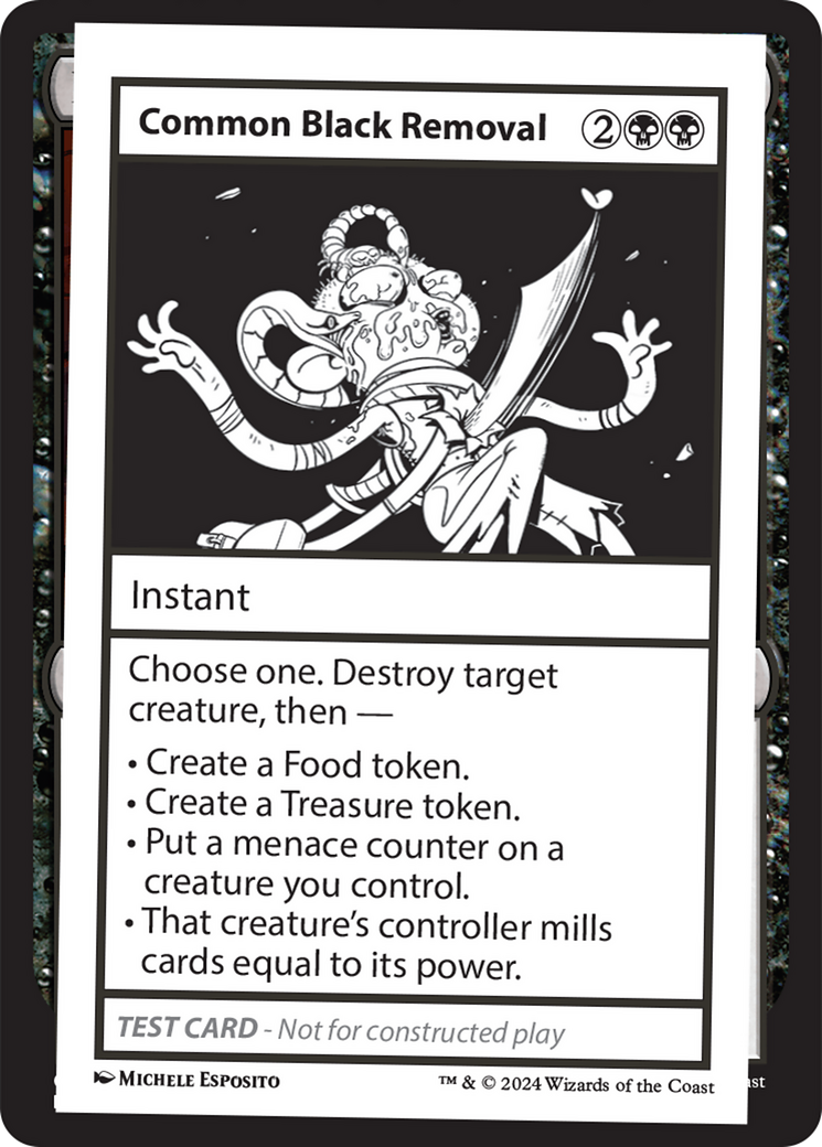 Common Black Removal [Mystery Booster 2 Playtest Cards] | Good Games Cannington