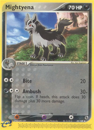 Mightyena (42/109) [EX: Ruby & Sapphire] | Good Games Cannington