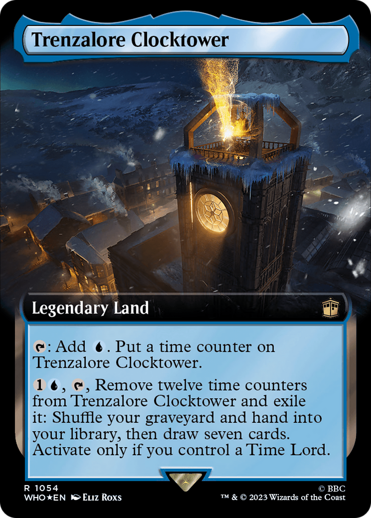 Trenzalore Clocktower (Extended Art) (Surge Foil) [Doctor Who] | Good Games Cannington