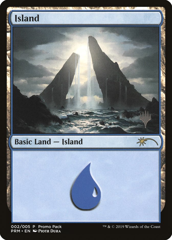 Island (2) [Core Set 2020 Promo Pack] | Good Games Cannington