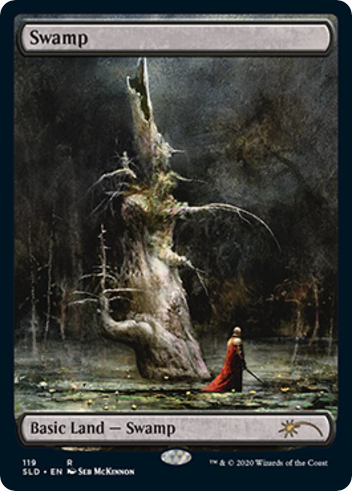 Swamp 119 (Secret Lair Drop Series)  - Full Art | Good Games Cannington