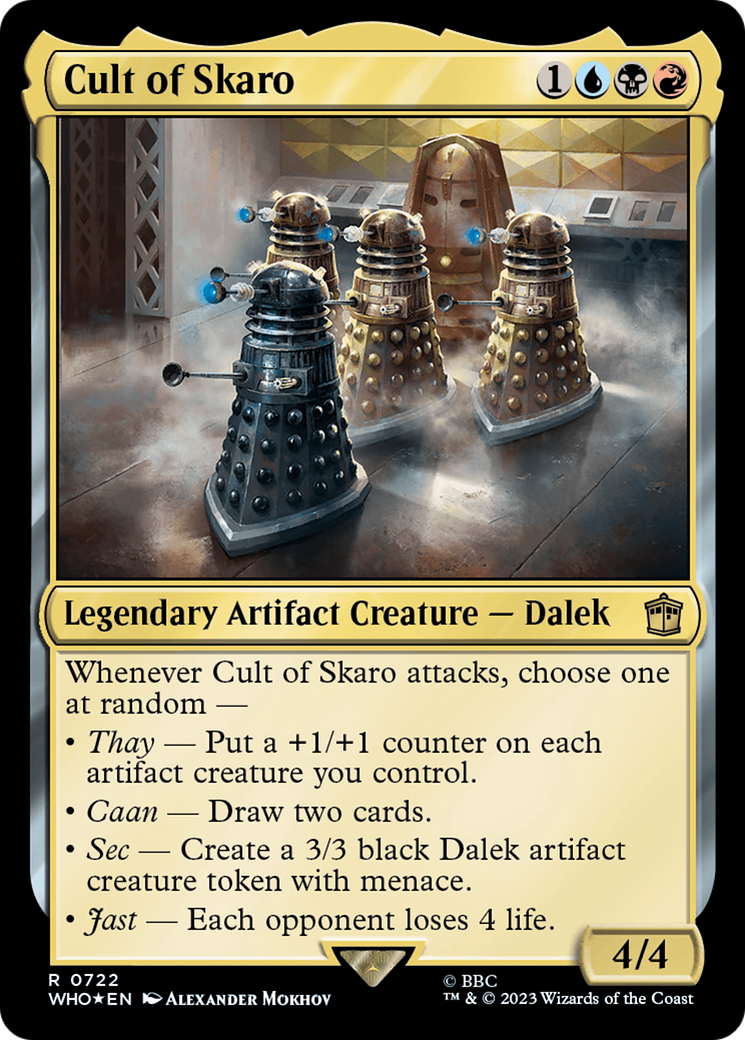 Cult of Skaro (Surge Foil) [Doctor Who] | Good Games Cannington