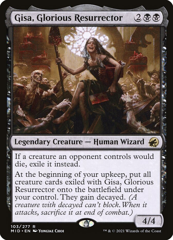 Gisa Glorious Resurrector 103 (Innistrad: Midnight Hunt)  | Good Games Cannington
