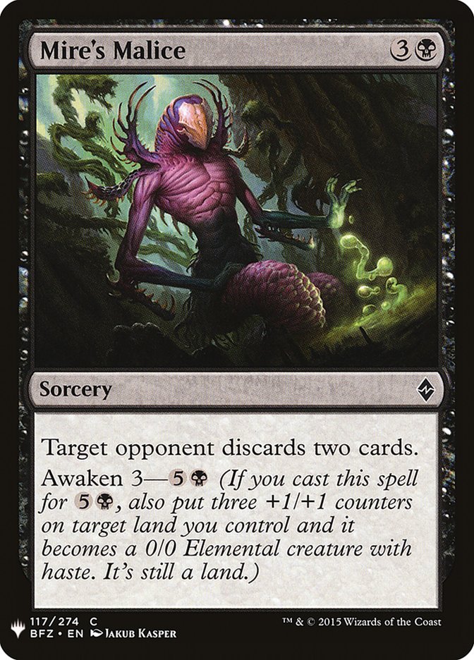 Mire's Malice [Mystery Booster] | Good Games Cannington