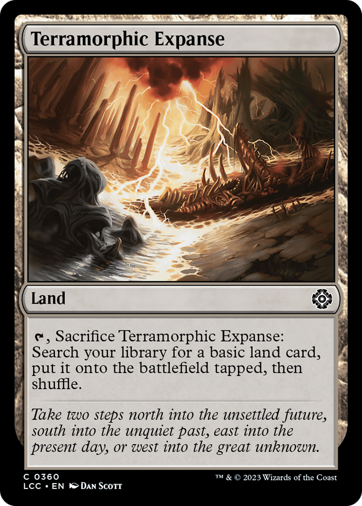 Terramorphic Expanse [The Lost Caverns of Ixalan Commander] | Good Games Cannington