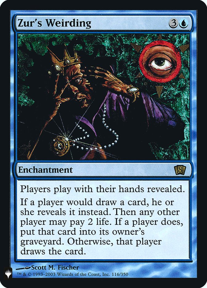 Zur's Weirding [Mystery Booster] | Good Games Cannington