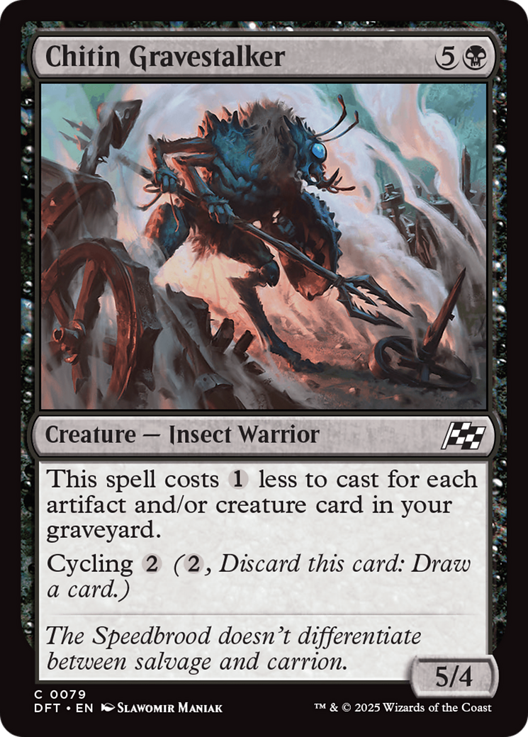 Chitin Gravestalker [Aetherdrift] | Good Games Cannington