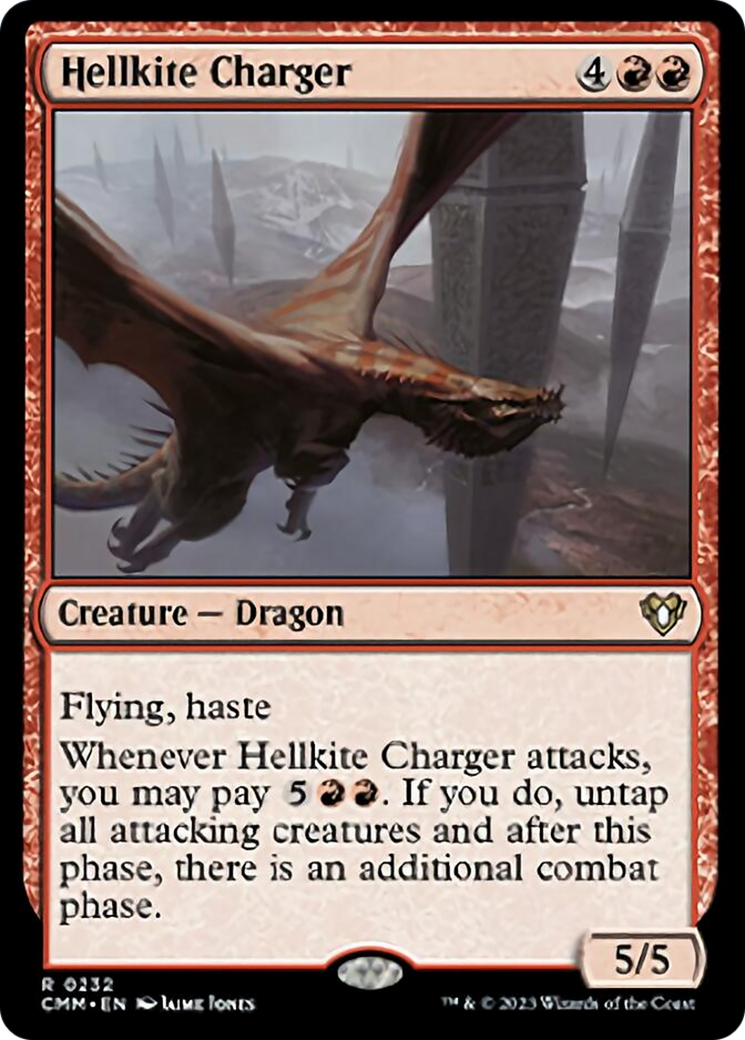 Hellkite Charger [Commander Masters] | Good Games Cannington
