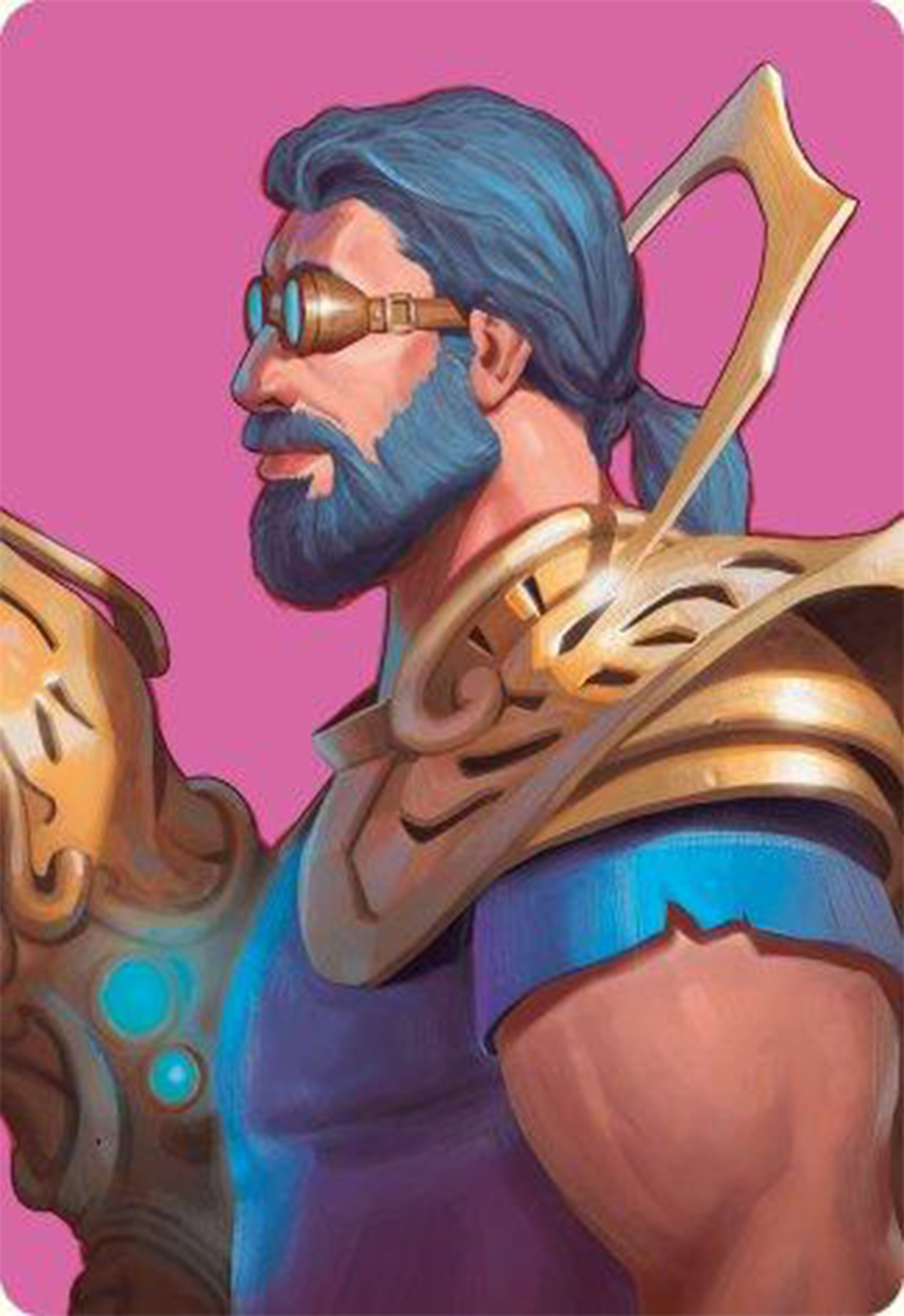 Satya, Aetherflux Genius Art Card [Modern Horizons 3 Art Series] | Good Games Cannington