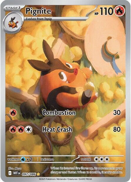 Pignite 097/086 097/086 (SV: White Flare)  - Holofoil | Good Games Cannington