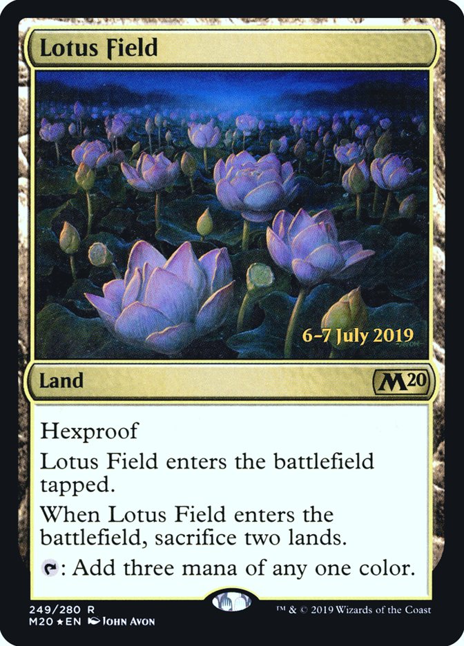 Lotus Field [Core Set 2020 Prerelease Promos] | Good Games Cannington