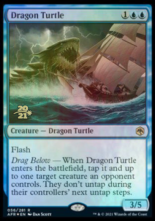 Dragon Turtle [Dungeons & Dragons: Adventures in the Forgotten Realms Prerelease Promos] | Good Games Cannington