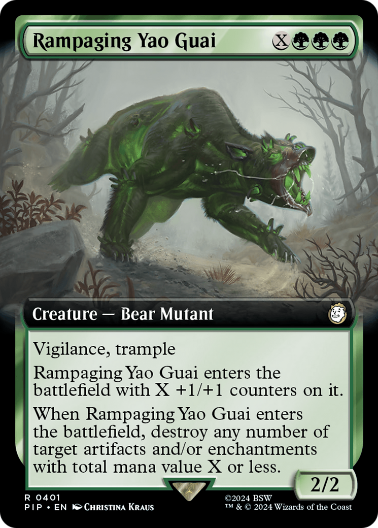 Rampaging Yao Guai (Extended Art) [Fallout] | Good Games Cannington