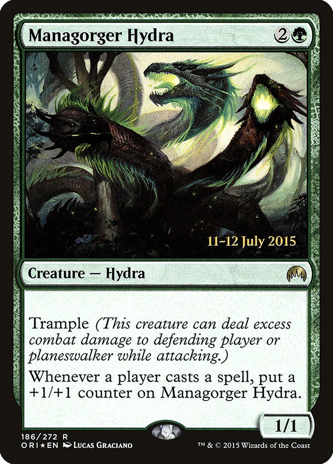 Managorger Hydra [Magic Origins Prerelease Promos] | Good Games Cannington